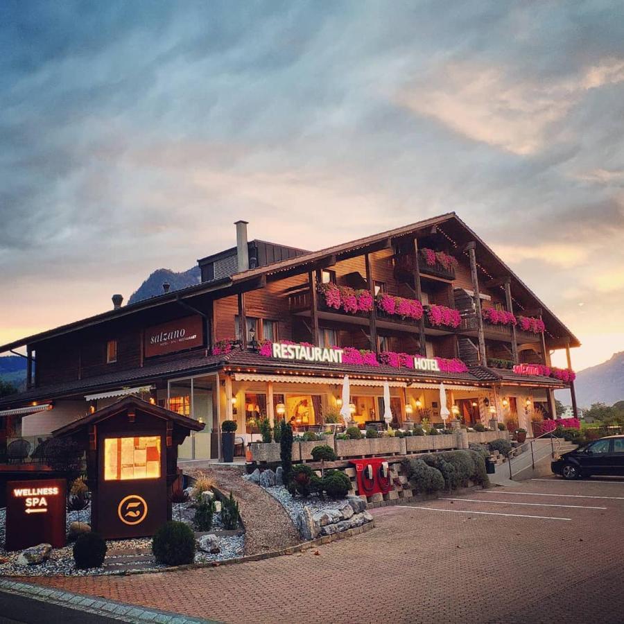 Salzano Hotel - Spa - Restaurant Unterseen Luaran gambar
